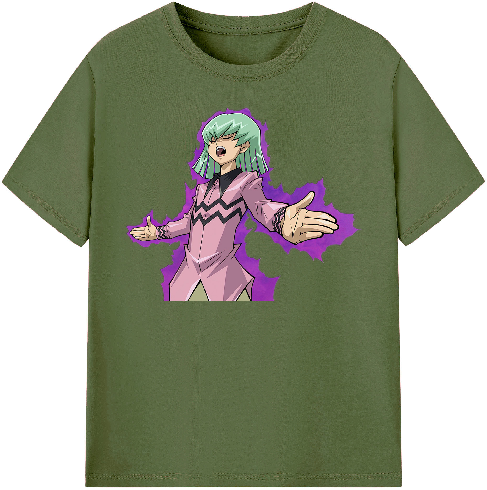 （画像用） 遊☆戯☆王 Yu-Gi-Oh! 綿100％半袖Tシャツ（フロントプリント）